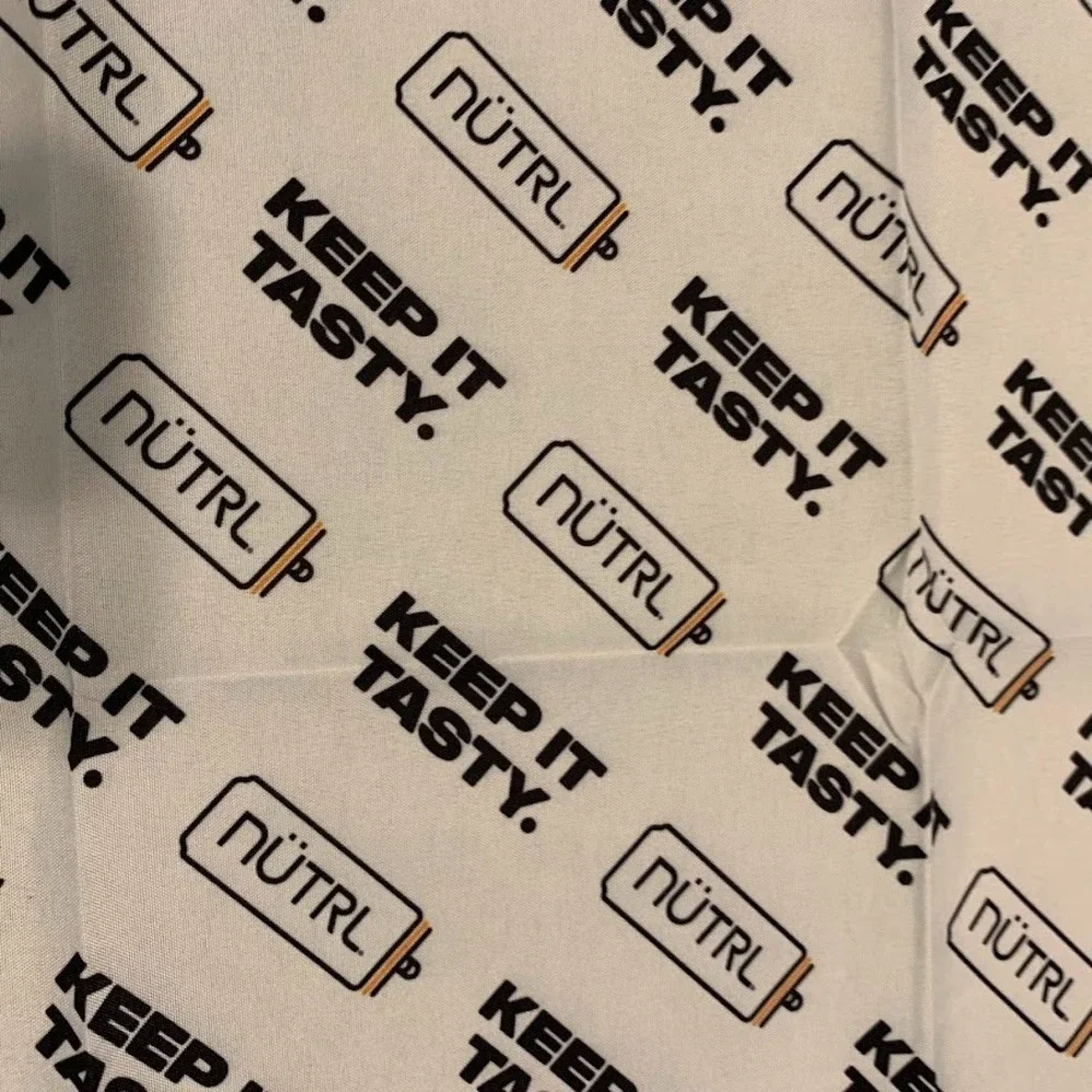 Nutrl Vodka Seltzer Promotional Patterned Merch Bandana Handkerchief